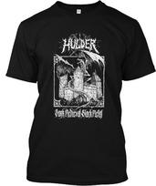 Naujas Hulder Tamsus Viduramžių Amerikietiškos Muzikos Klasikinis Juodas Marškinėliai Unisex Marškinėliai XL