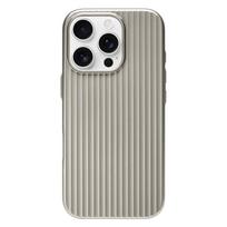 3D juostelės metaliniai dažai magnetinis dėklas iPhone 17 16 15 14 Pro Max Magsafe matinis gofruotas bagažo rašto šarvuotas PC dangtelis iPhone 14 Pro