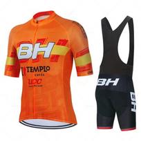 2024 m. nauji „BH Pro Bicycle Team“ trumpomis rankovėmis „Maillot Ciclismo“ vyrų MTB dviračių marškinėliai, vasariniai kvėpuojantys dviračių drabužių rinkiniai „Hombre“ XS