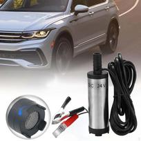 38 mm Dyzelinio siurblio Kuro perdavimo Nerūdijančio plieno Automobiliams Vandeniui Aliejui Silver 12V
