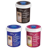 Andrea - Eye Q's Makiažo valymo servetėlės Moisturizing - 65 pcs