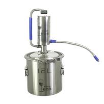 12L/20L/30L 304 Virimo katilas Vandens distiliatorius Alkoholio distiliatorius Nerūdijančio plieno virimo įranga Naujas nerūdijančio plieno distiliatorius Namų virimo rinkinys 12L