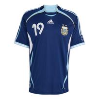 Adidas Performance Argentina išvykos marškinėliai 2006 Messi vyriški marškinėliai JN3709 XL