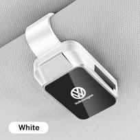 VW Automobilio Skydelis nuo Saulės Akinių Laikiklis Saulės Akinių Dėklas Akinių Klipsas Volkswagen VW GTI Polo T5 Passat b6 Golf Tiguan Jetta