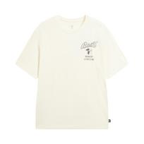 Li-Ning Badfive Loose Fit Round Neck Letter Graphic Print T-Shirt Men tops AHSW005-1 M