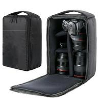 Waterproof Dslr Camera Bag Multi-functional Camera Backpack Outdoor Video Digital Camera Photo Case For Nikon Canon Dslr Lens juoda