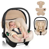 Lionelo Astrid i-Size SET Beige Sand automobilinė kėdutė su pagrindu, 0-13 kg, smėlio