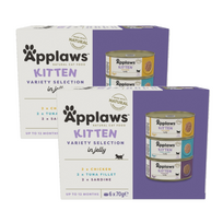 APPLAWS Cat Multipack įvairių skonių želė kačiukams 12x70g skardinė