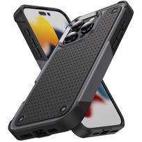 Karinio lygio šarvuotas telefono dėklas, skirtas iPhone 16 15 14 Plus 13 12 11 Pro Max XR XS Max, smūgiams atsparus dangtelis, buferis For iPhone 13 Pro