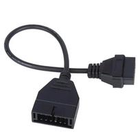 OBD1 To OBD2 GM Adapter Cable, OBD1 Scanner Code Reader Pin Replacement Tool, 16 Pin To 12 Diagnostic Connector Extension P8M1 juoda