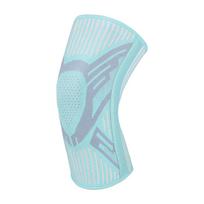 1Pcs Breathable Knitted Knee Pad with Double-Sided Spring Bars for Basketball Running Football Badminton Sports Support M rožinė