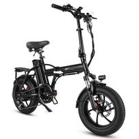 CMACEWHEEL AC16 350W 16  Sulankstomas elektrinis dviratis Miesto 864Wh Trekingo dviratis 48V 18Ah Baterija juoda