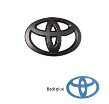 1 vnt. 3D ABS automobilio priekinės grotelės bagažinės logotipas emblema lipdukai Toyota Corolla CHR RAV4 Yaris Vios Prado Camry automobilių priedams 100mmX69mm sidabras