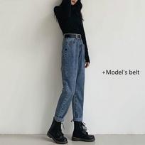 Moteriški džinsai aukštu juosmeniu Boyfriend Moteriški Harem Kelnės Džinsiniai Street Style Jean High Street plius dydžio moteriški džinsai XXXXXL black