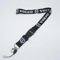 Virvelė Nailoninė Spausdintas Emblemos Stiliaus Automobilio Raktų Pakabukas Motociklo Dovana Volvo S40 S80L S60 S90 XC40 XC60 XC90 V40 V60 V90 Priedas