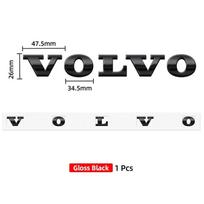 Automobilio ABS 3D raidės lipdukas VOLVO bagažinės logotipo lipdukas Volvo XC60 XC90 S60 S80 S60L V40 V60 T5 T6 AWD automobilių stiliaus aksesuarams