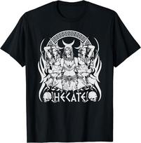 NEW LIMITED Hecate Triple Moons Goddess Witch Hekate Wheel Tee Shirt S-5XL Unisex T-Shirt XL