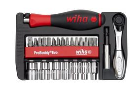 Wiha antgalių rinkinys ProBuddy® Evo mixed 40-pcs., 1/4