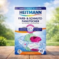Servetėlės spalvotiems audiniams HEITMANN 45 vnt.