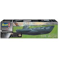 Revell Plastic model German submarine type VII C/41 1/72 05163
