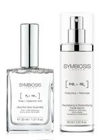 SYMBIOSIS Gaivinanti veido dulksna ir serumas, 2x30 ml