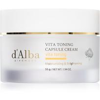 d'Alba Vita Toning Capsule Cream giliai drėkinantis kremas skaistinamojo poveikio 55 g