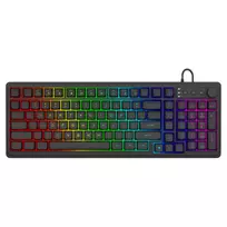 Savio Galaxis klaviatūra Žaidimams USB QWERTY Anglų (JAV) Juoda