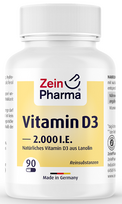Vitamin D3, 2000IU - 90 caps