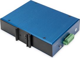 Digitus 16 port Gigabit Ethernet network switch, industrial, unmanaged, 2 SFP uplink
