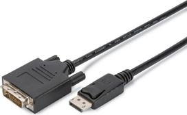 Digitus DisplayPort – DVI Adapter Cable, Pack of 10 pcs