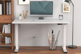 Digitus Electrically Height-Adjustable Table Frame, dual motor, 3 levels, white