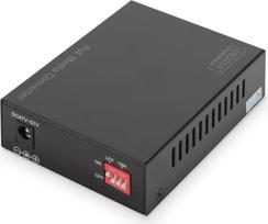 Digitus Gigabit PoE media converter, RJ45 / SFP, PSE