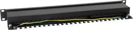 Equip 24-Port Cat.6 Shielded Patch Panel, Light Grey