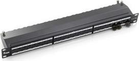 Equip 24-Port Cat.6A Shielded Patch Panel, Light Grey
