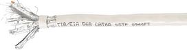 Equip Cat.6A S/FTP Installation Cable, LSZH, Solid Copper, 100m
