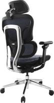Equip Ergonomic Premium Office Chair with Headrest and Armrests, Blue Black