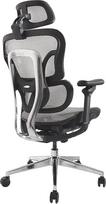 Equip Ergonomic Premium Office Chair with Headrest and Armrests, Grey