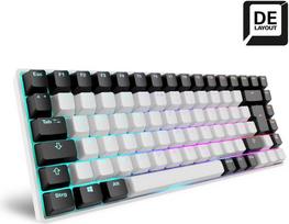 Sharkoon SKILLER SGK50 S3 keyboard Gaming USB QWERTZ German White