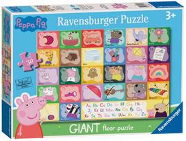 Milžiniška dėlionė vaikams su abėcėle 24 detalių Ravensburger