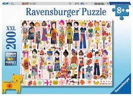 Dėlionė Flowers and Friends 200 detalių Ravensburger