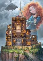 Dėlionė Disney pilys Merida 1000 detalių Ravensburger