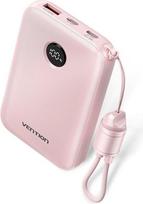 Vention 10000mAh Powerbank 2xUSB-C 1xUSB-A 22.5W, pink
