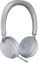 Yealink BH72 Headset Wired & Wireless Head-band Calls/Music USB Type-A Bluetooth Charging stand Light grey