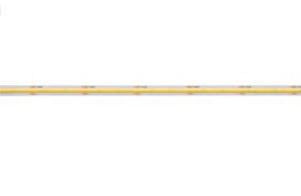 LED juosta 24Vdc, 10W/m, COB 480LED/m, 950lm, šiltai balta 3000K, 8mm, IP20, 180°, LEMLUX