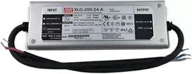 Impulsinis maitinimo šaltinis LED 24V 200W 8.3A, IP67, dimeriuojamas, MEAN WELL, XLG-200-24-A