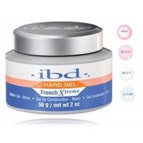 IBD Hard Gel French Xtreme UV gelis nagams - White 14 g.