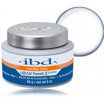 IBD Hard Gel French Xtreme LED / UV gelis nagams - White 56 g.