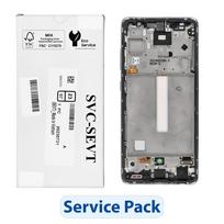 ServicePack LCD Display for SAMSUNG A52S 5G A528B GH82-26861D, White