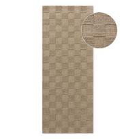 Rankų darbo rudos spalvos iš vilnos kilimas 80x200 cm Scala – Villeroy&Boch