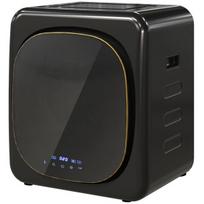 Džiovyklė HOMCOM Mini Džiovintuvas su 6 programomis, LED jutiklinis ekranas, 4 kg, iki 60 ℃, 800W, laisvai pastatomas, tvirtinamas prie sienos, ventiliuojamas, su apsauga nuo perkaitimo, ventiliuojamas drabužių džiovintuvas, juodas, Juoda